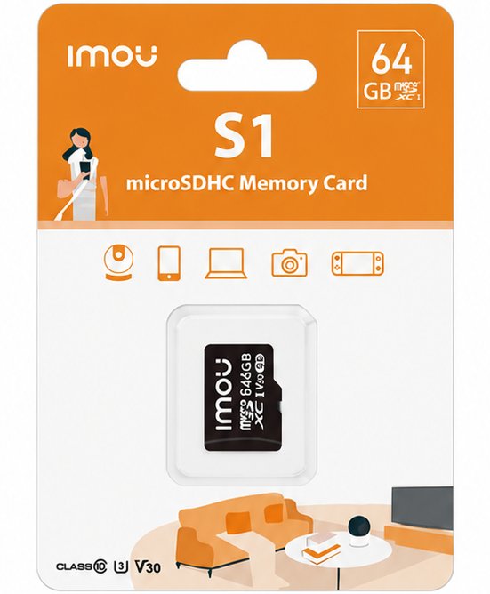 MEMORIA MICROSD 64GB IMOU